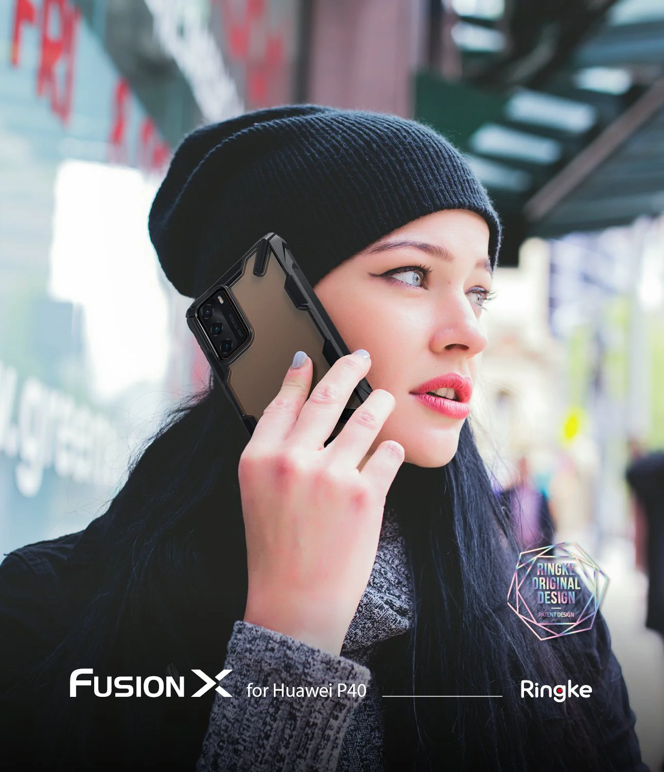 Huawei P40 Case Ringke Fusion-X - Image 5