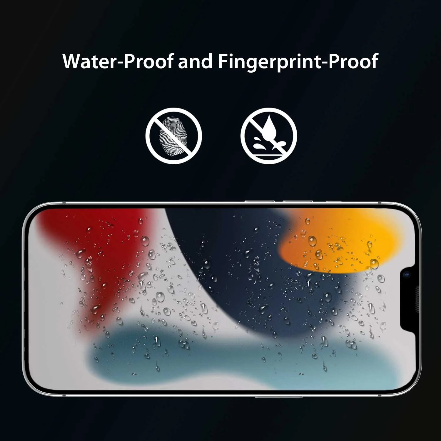 iPhone 13 Mini Full Tempered Glass Screen Protector 2 Pack - Image 7