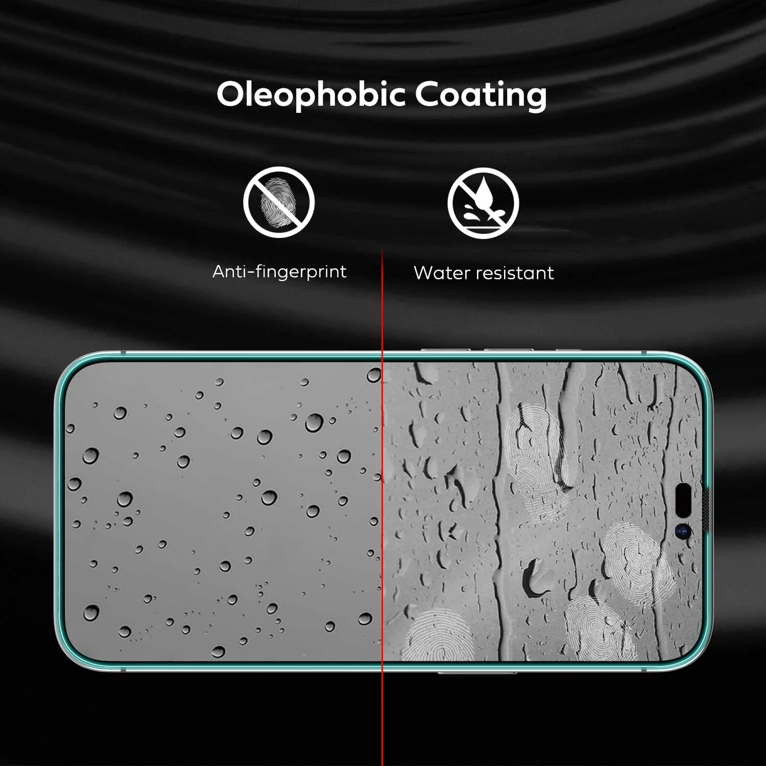 iPhone 14 Pro Tempered Glass Screen Protector 2 Pack w/ Installation Kit - Image 7