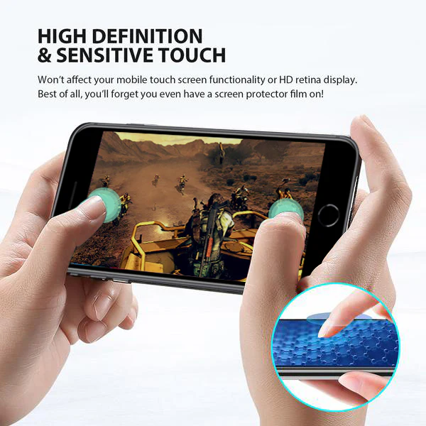iPhone 7 Plus & 8 Plus Screen Protector Tough On Tough Nano Xtreme Guard - Image 3