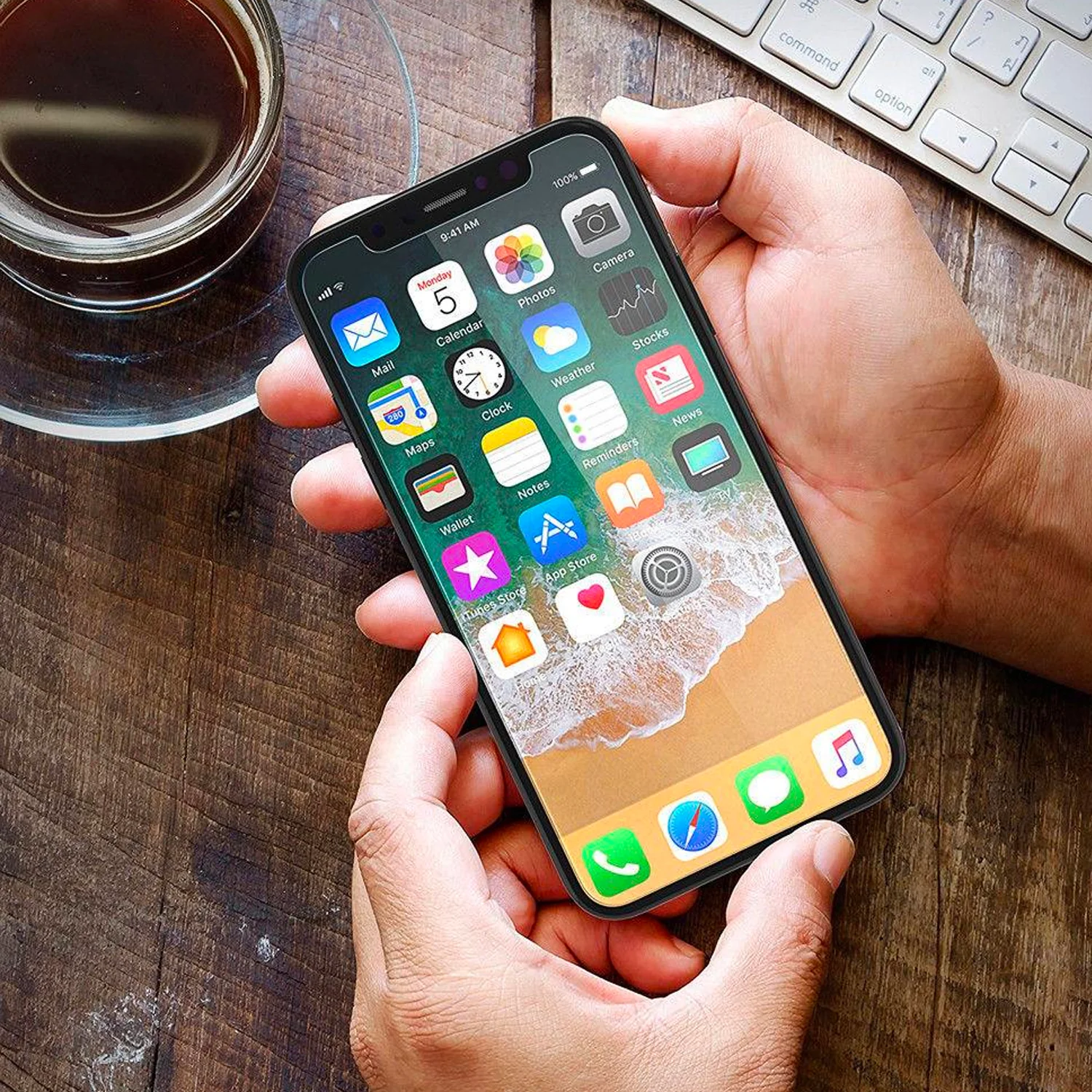 iPhone XR Tempered Glass Screen Protector Tough on Double Strong - Image 7