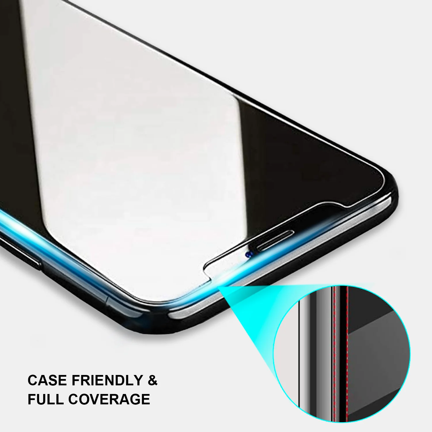 iPhone XS & X / 11 Pro Tempered Glass Screen Protector Tough on Double Strong - Image 3