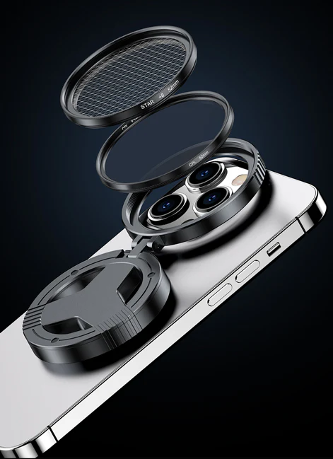 Universal Fit Magnetic Phone CPL Polarizer 52mm - Image 2