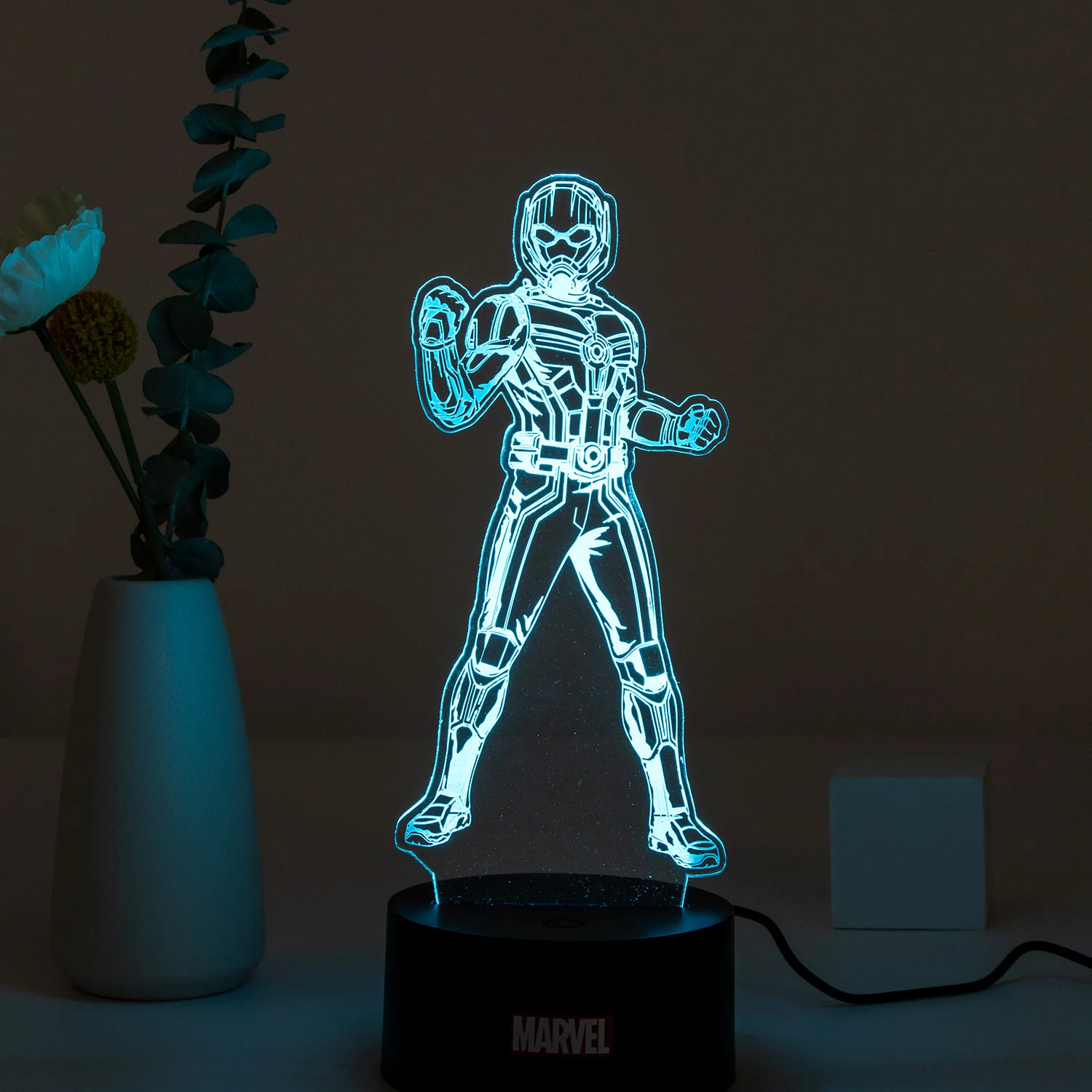 Marvel 3D RGB App Controlled USB LED Night Light Ant Man - Image 3