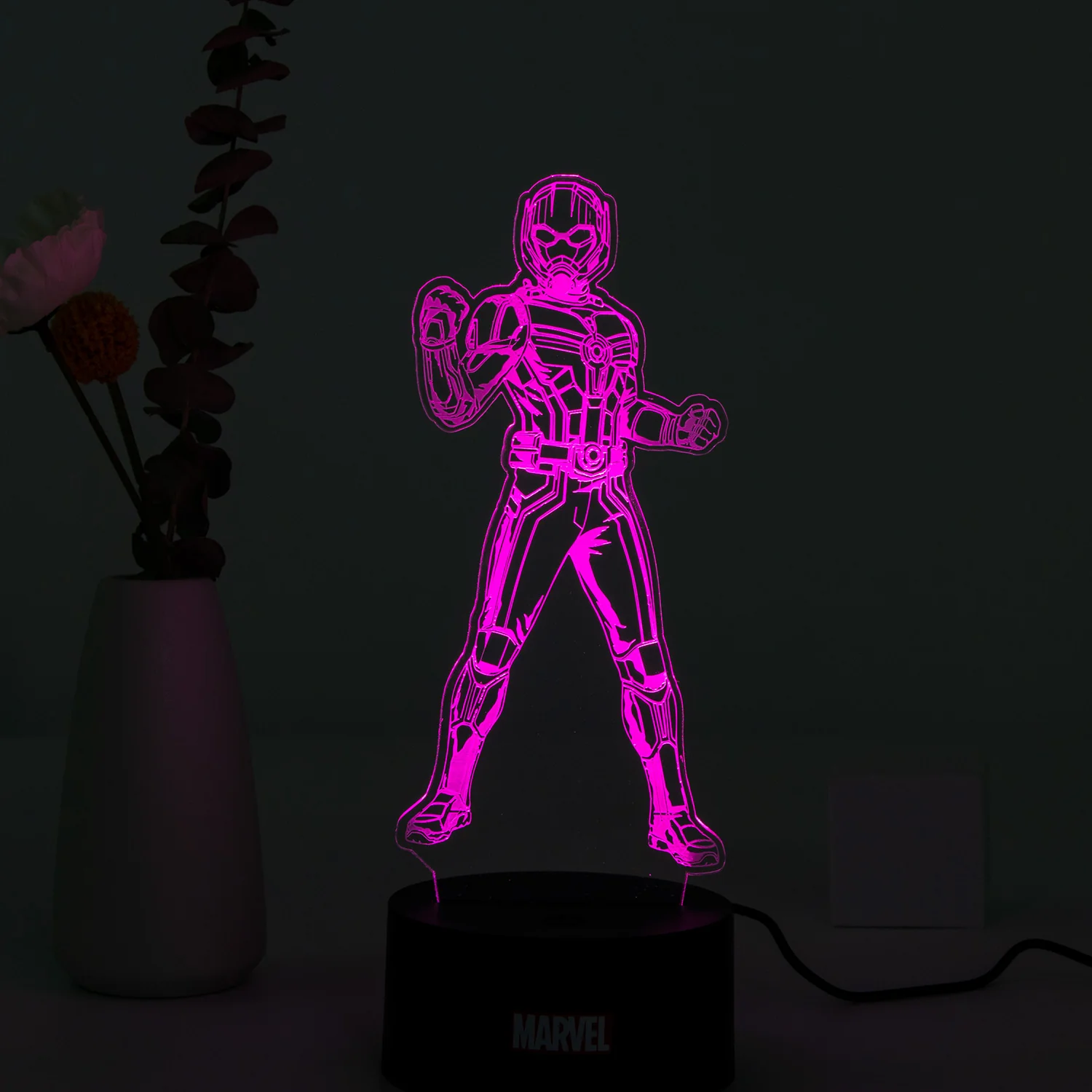 Marvel 3D RGB App Controlled USB LED Night Light Ant Man - Image 7