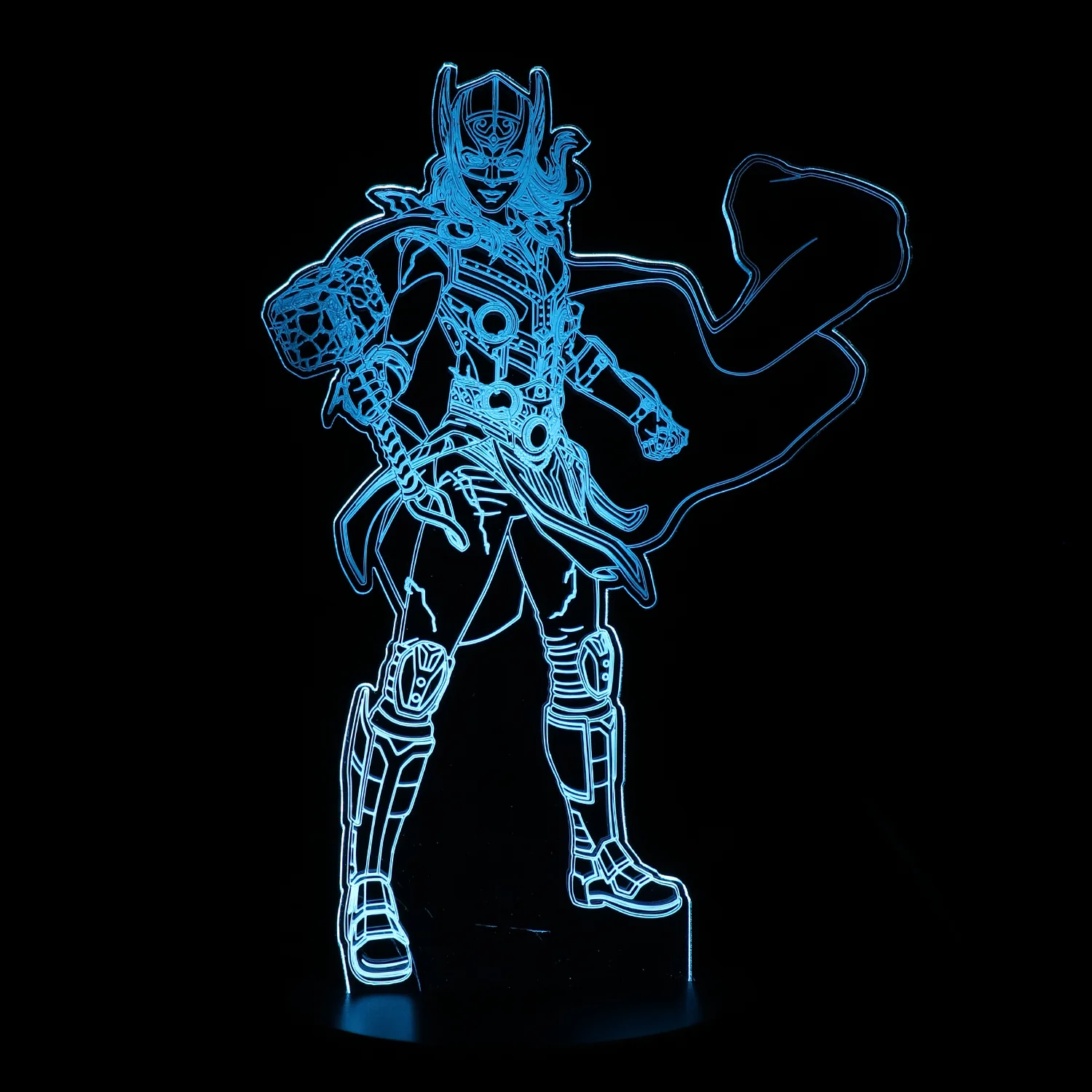 Marvel 3D RGB App Controlled USB LED Night Light Thor LAT version 2 - Image 5