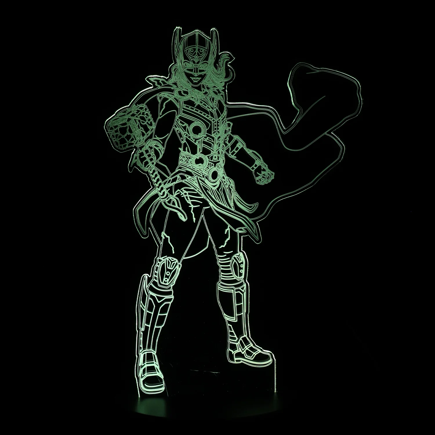 Marvel 3D RGB App Controlled USB LED Night Light Thor LAT version 2 - Image 6