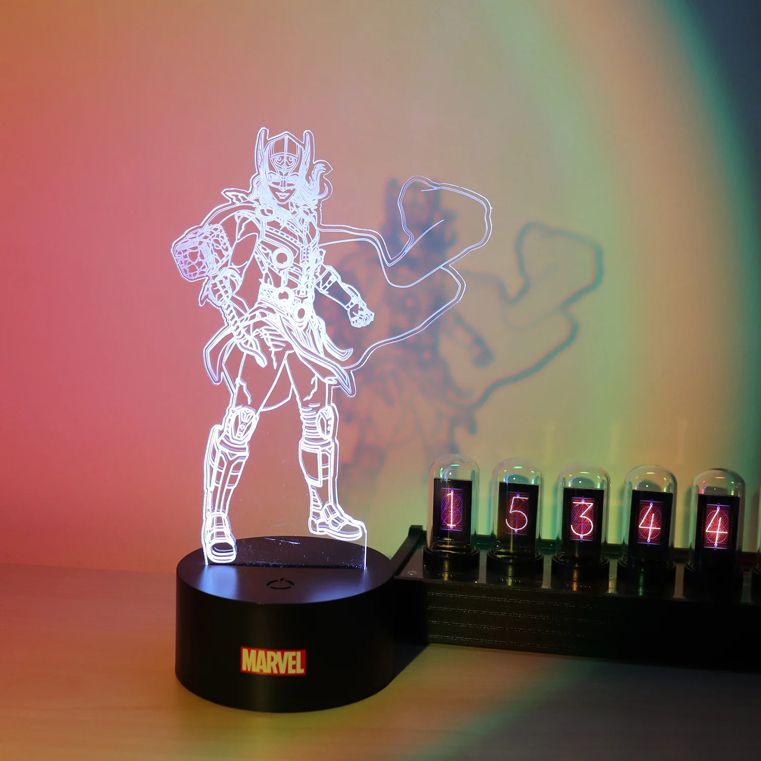 Marvel 3D RGB App Controlled USB LED Night Light Thor LAT version 2 - Image 8