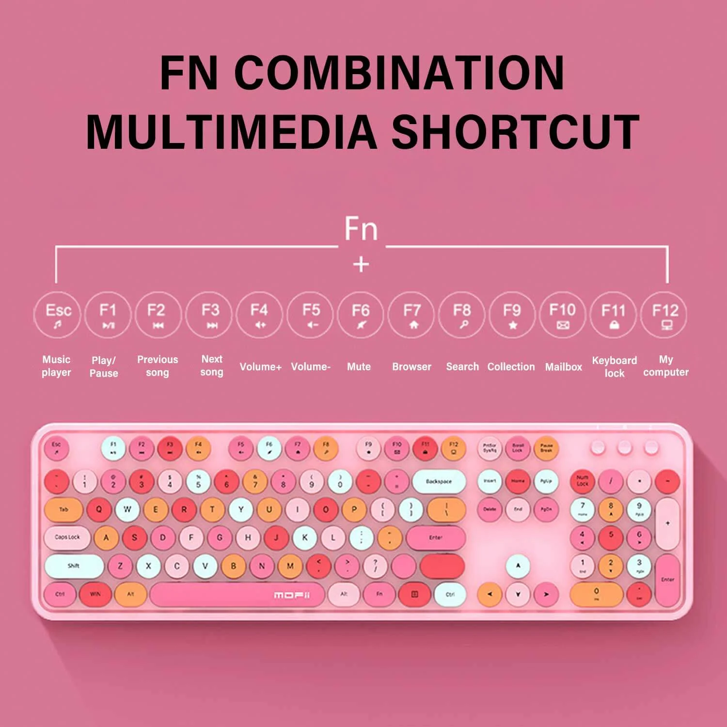 Mofii Wireless Keyboard and Mouse Combo - Image 12