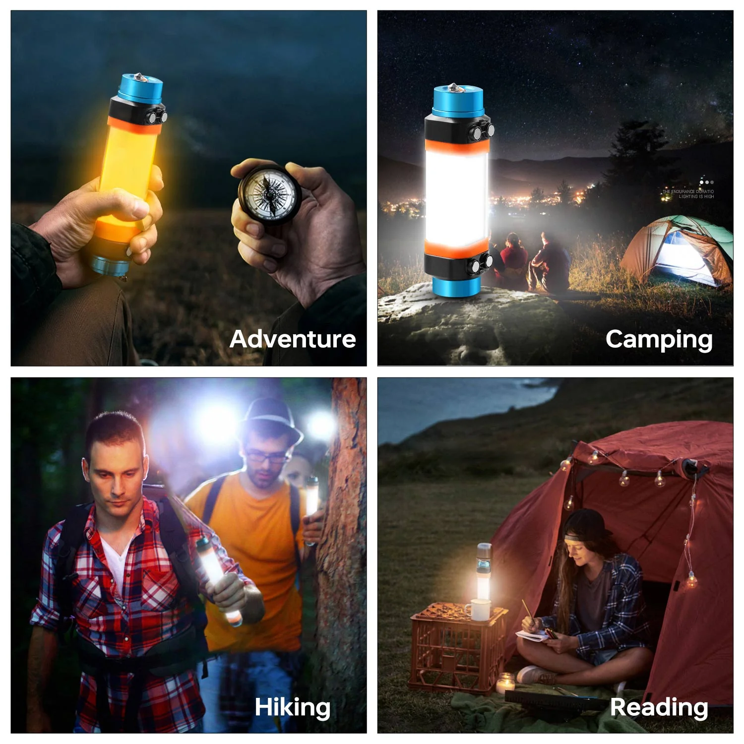 Multi Function Camping Torch with Power Bank - Image 10