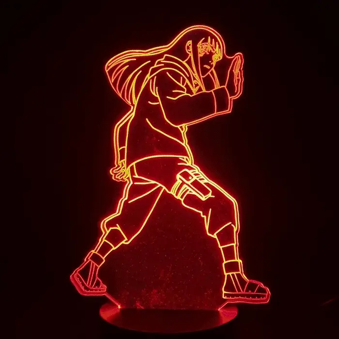 NARUTO 3D RGB App Controlled USB LED Night Light Hinata - Image 5