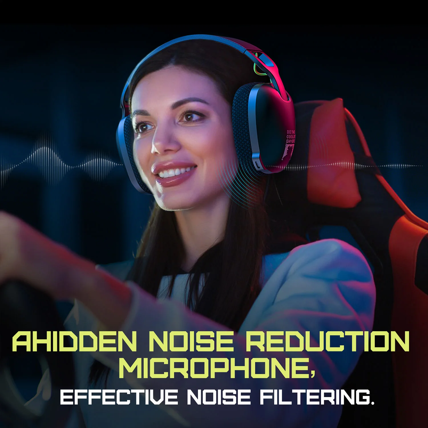 Onikuma B2 Gaming Headset Bluetooth Wireless Wired Headphone - Image 7