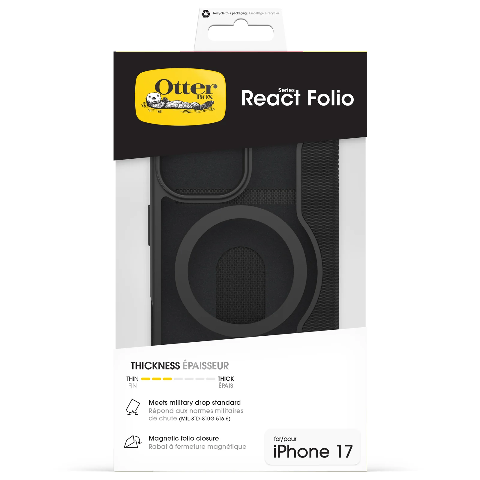 OtterBox React Folio Case with MagSafe for iPhone 17 Series - Image 18