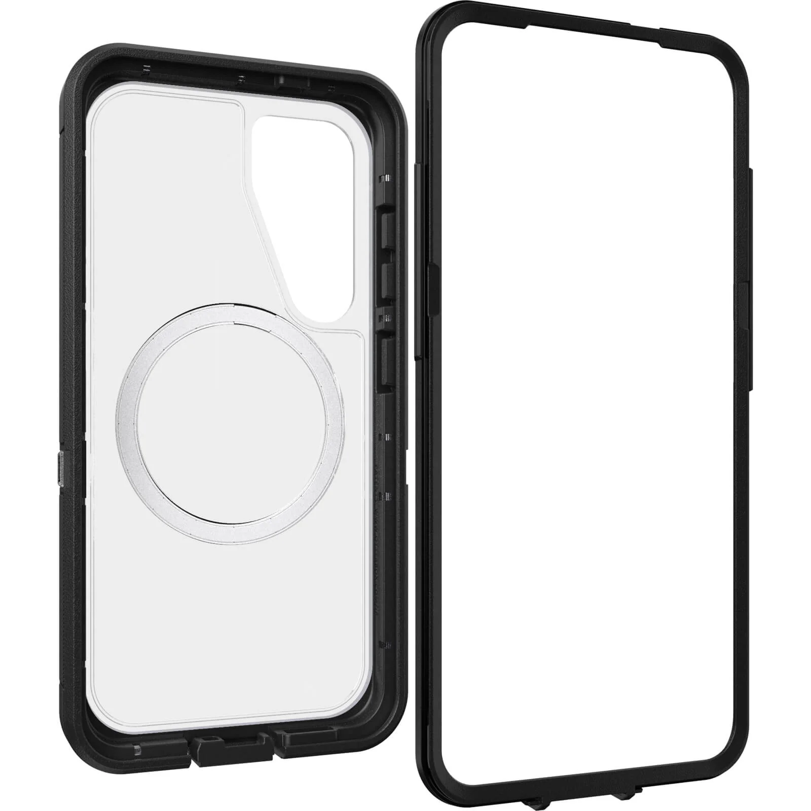 OtterBox Samsung Galaxy S25 Case Defender Series XT Clear with Magnets - Image 4