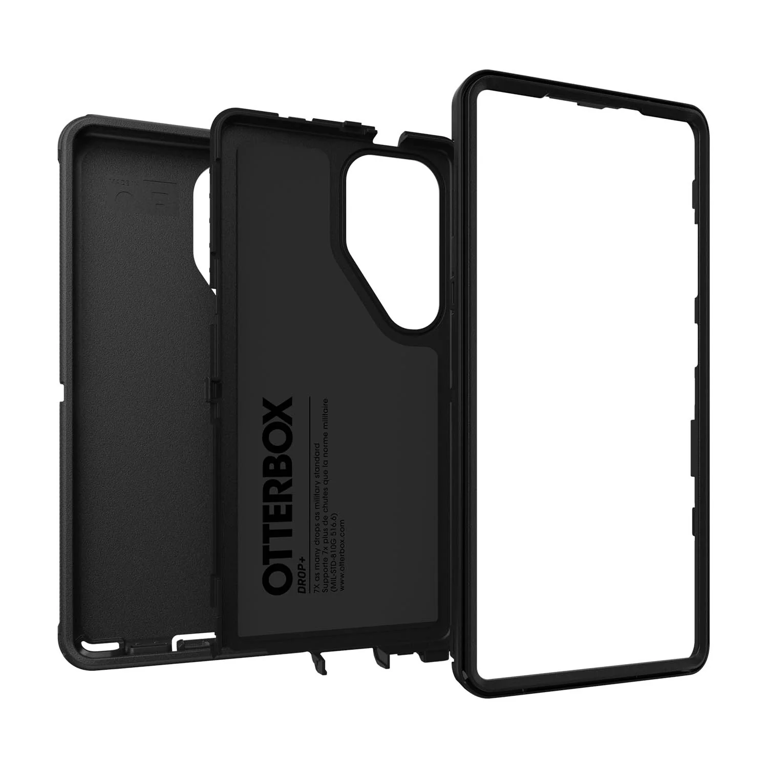OtterBox Samsung Galaxy S25 Ultra Case Defender Series Black - Image 3
