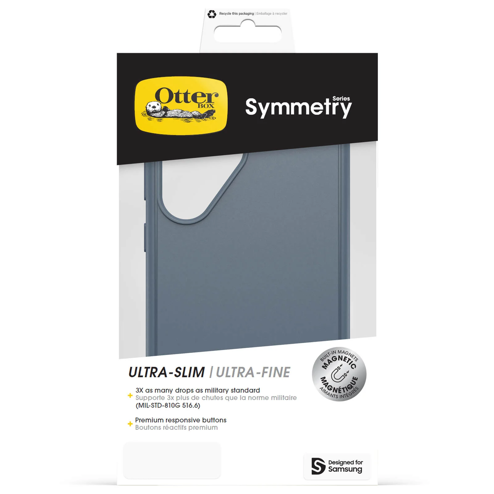 OtterBox Samsung Galaxy S25 Ultra Case Symmetry Series with Magnets - Image 10