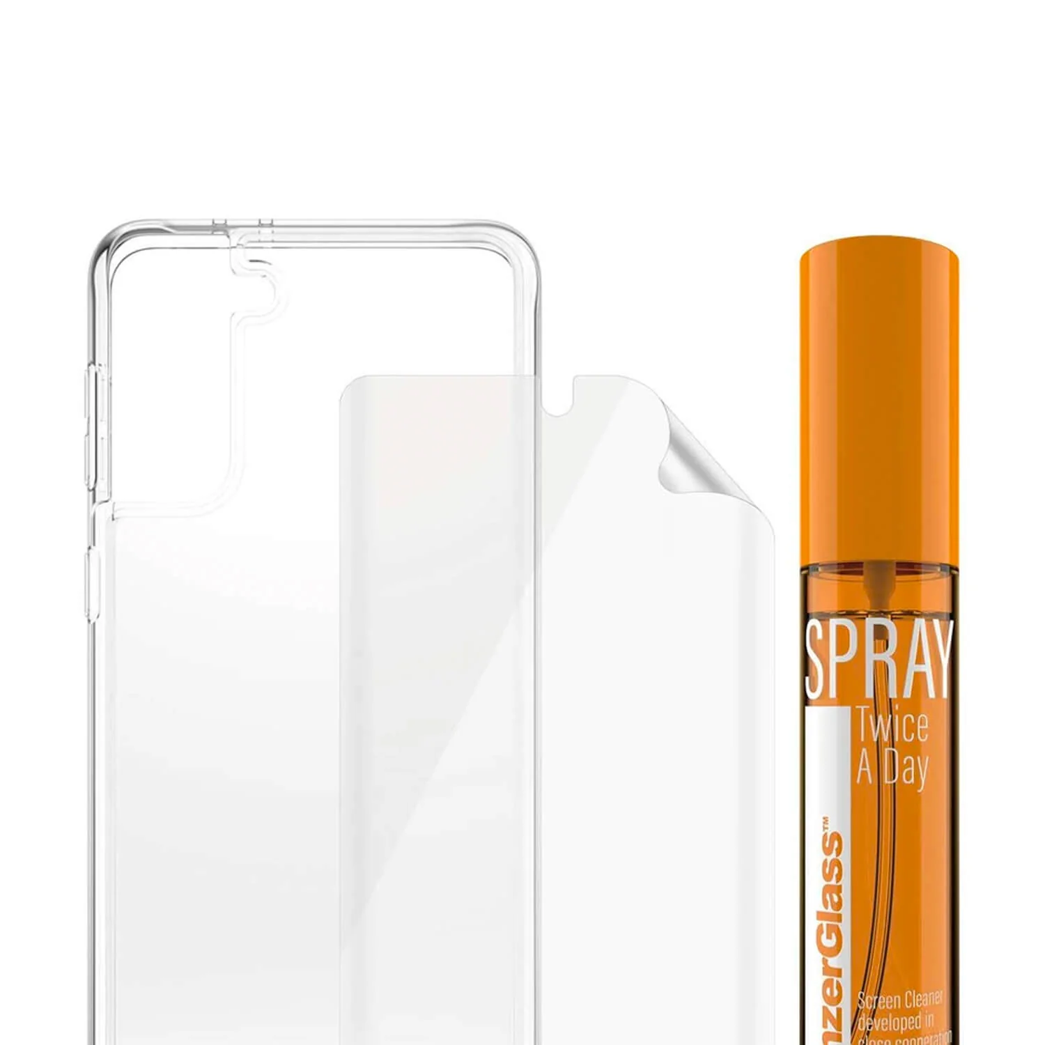 PanzerGlass™ Samsung Galaxy S21 Plus 5G Case & Screen Protector Hygiene Pack - Image 5
