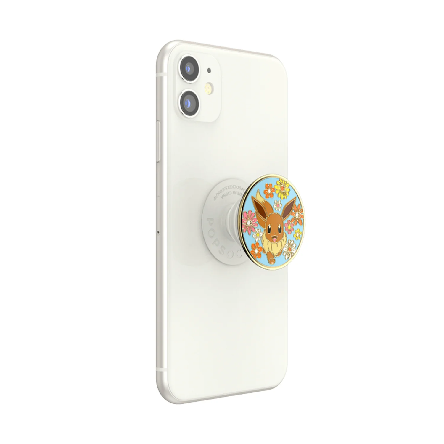 PopSockets PopGrip Universal Pokemon Enamel Floral Eevee - Image 8