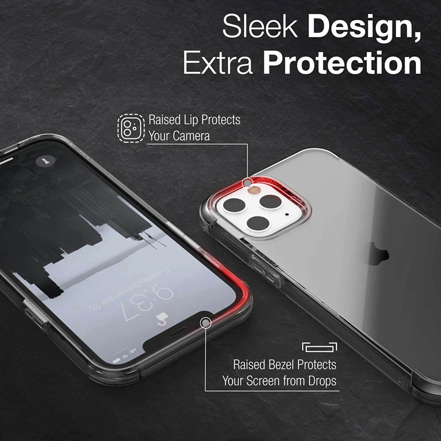 Raptic iPhone 12 mini Case Air Black - Image 4