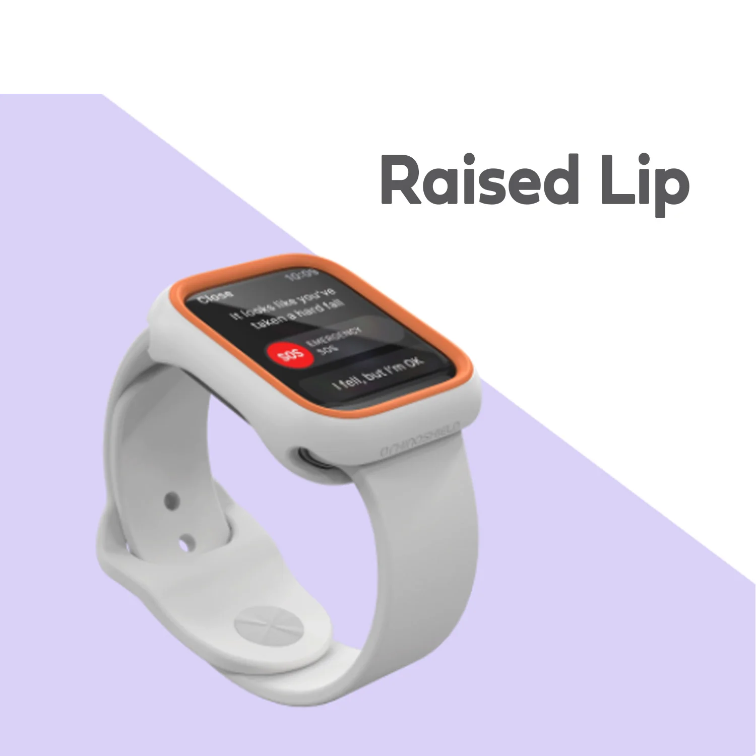 RhinoShield Apple Watch Series 1/2/3 CrashGuard NX Bumper Case 38mm Lavender - Image 6