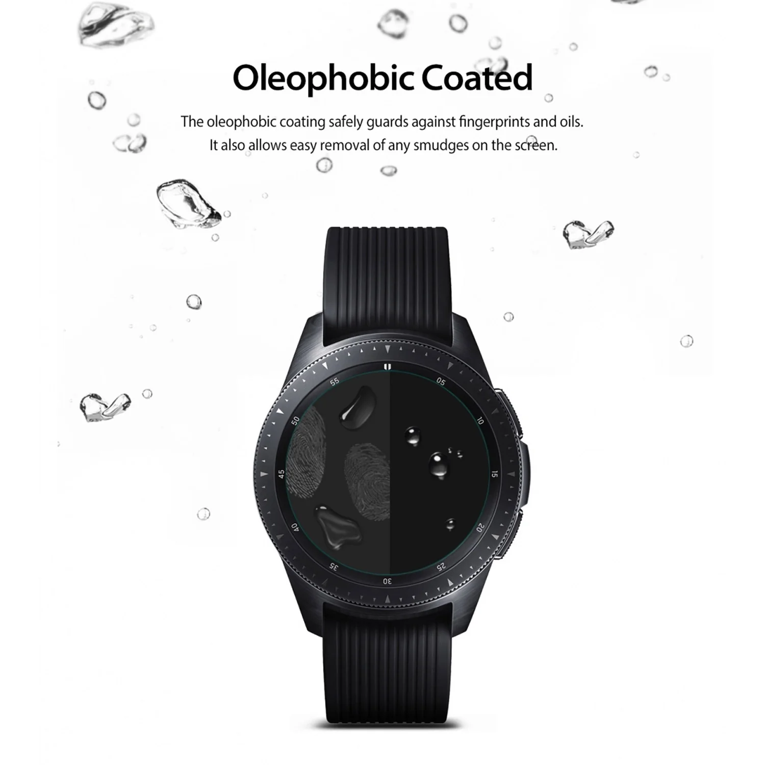 Ringke Galaxy Watch 3 45mm Screen Protector Tempered Glass - Image 5