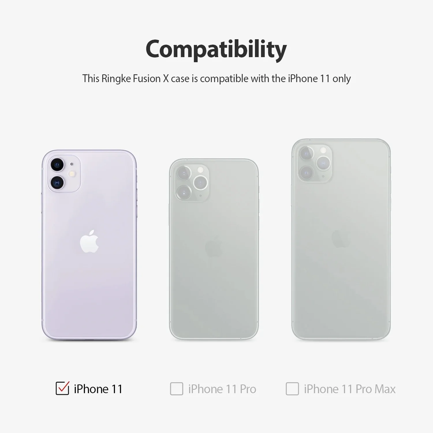 Ringke iPhone 11 Case Fusion X - Image 2