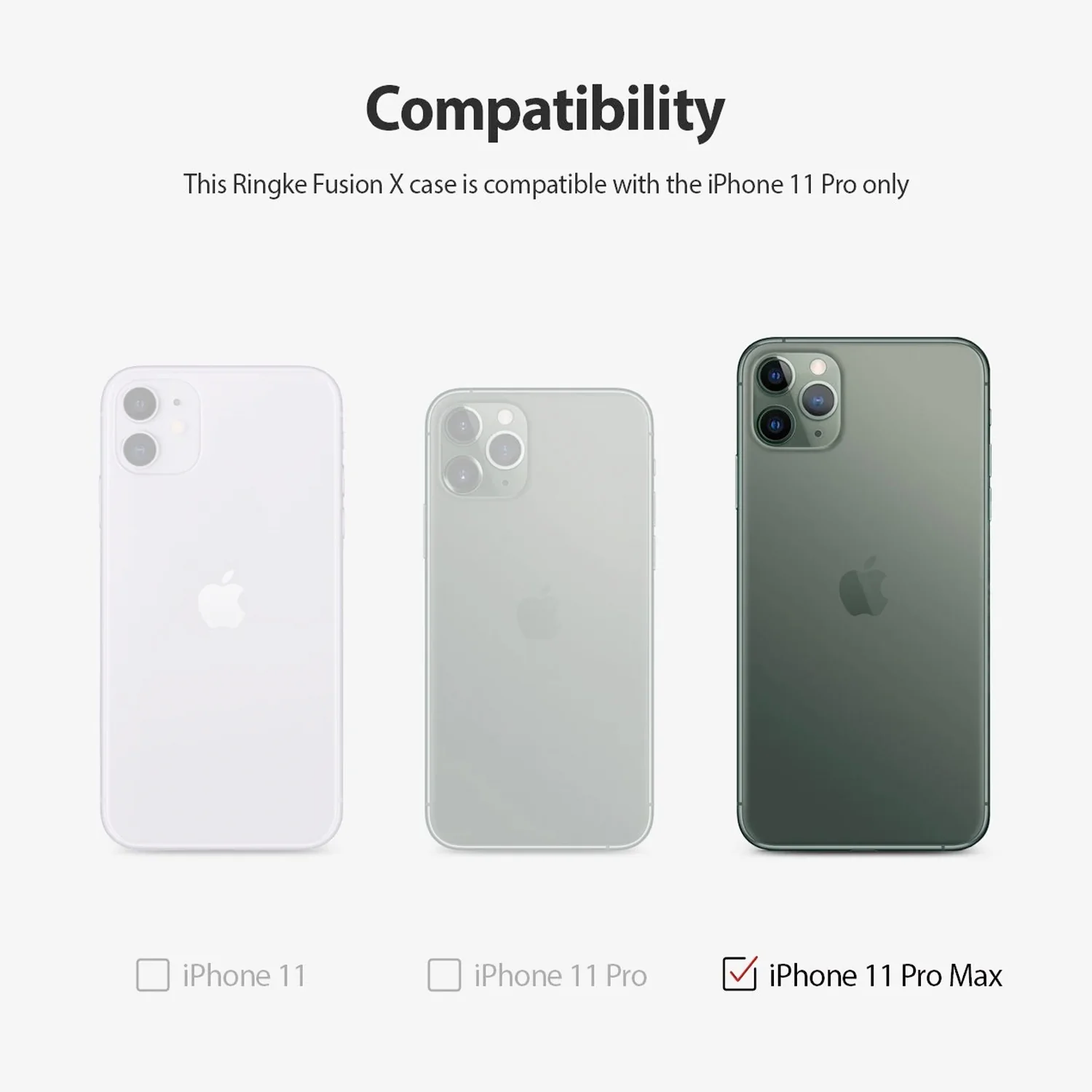 Ringke iPhone 11 Pro Max Case Fusion - Image 3