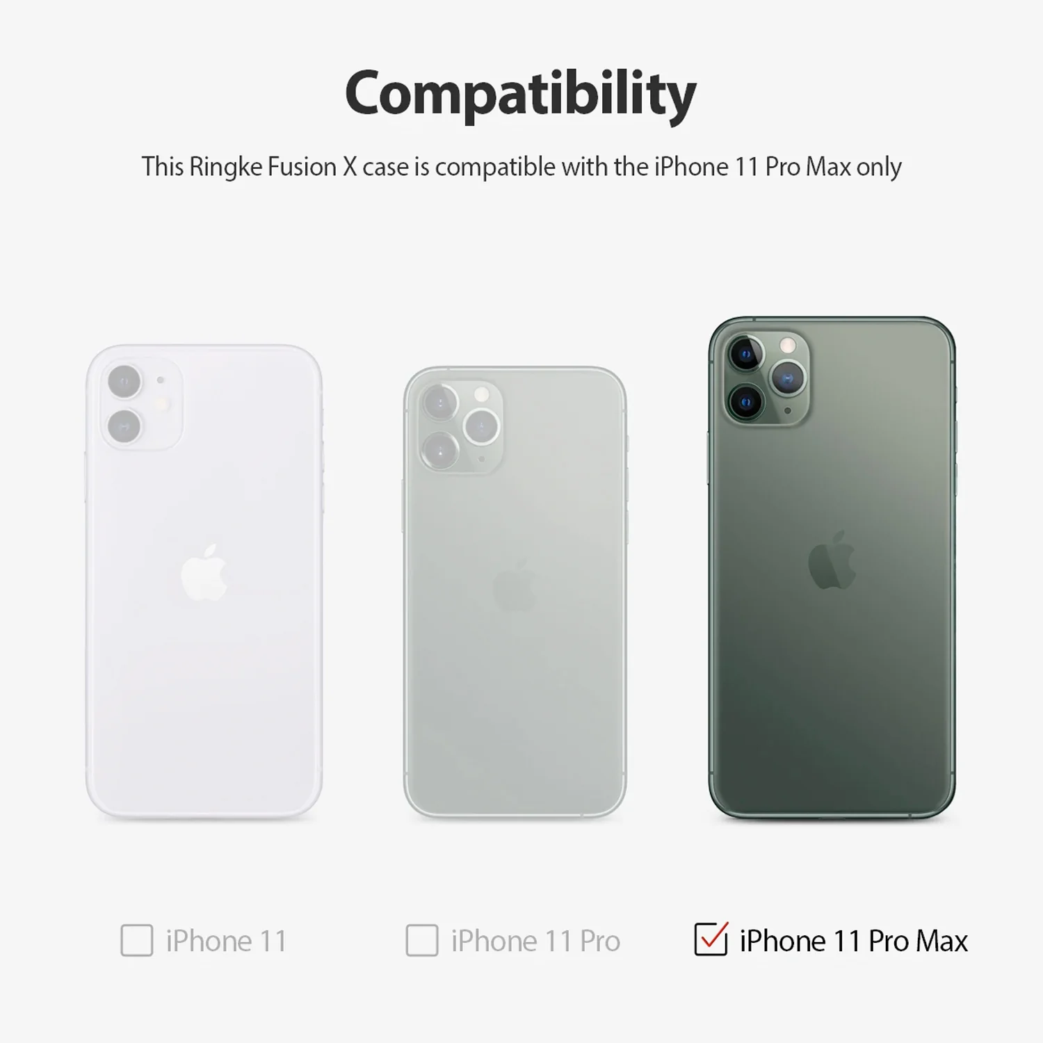 Ringke iPhone 11 Pro Max Case Fusion X - Image 3