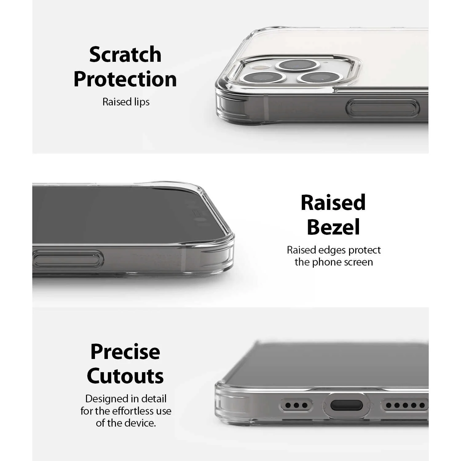 Ringke iPhone 12 Pro Max Case Fusion Clear - Image 2