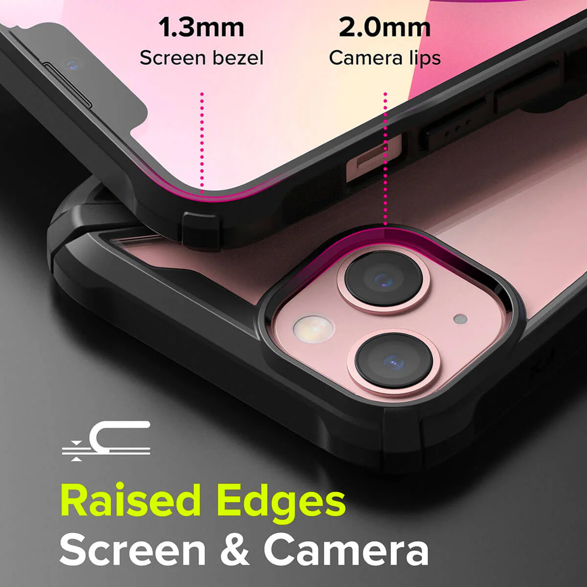 Ringke iPhone 13 Case Fusion X Black - Image 2