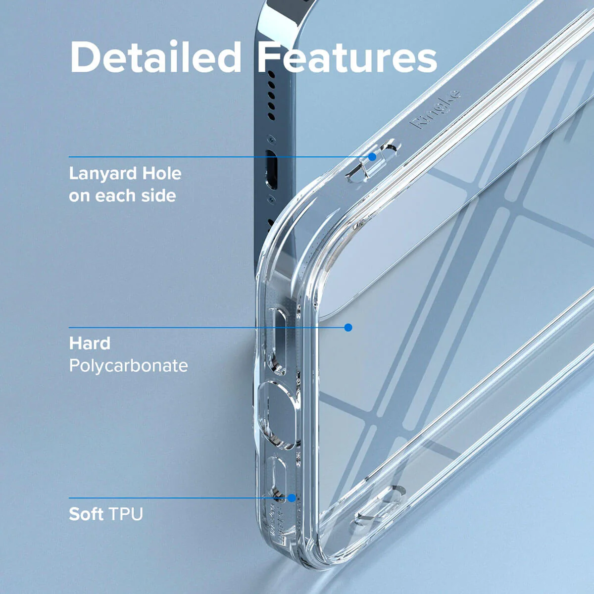 Ringke iPhone 13 Pro Max Case Fusion Clear - Image 3