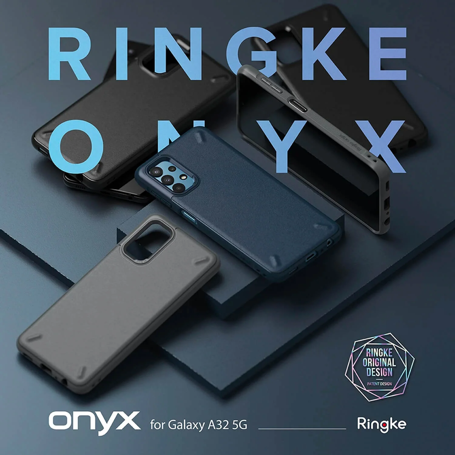 Ringke Samsung Galaxy A32 5G Case Onyx Dark Grey - Image 2