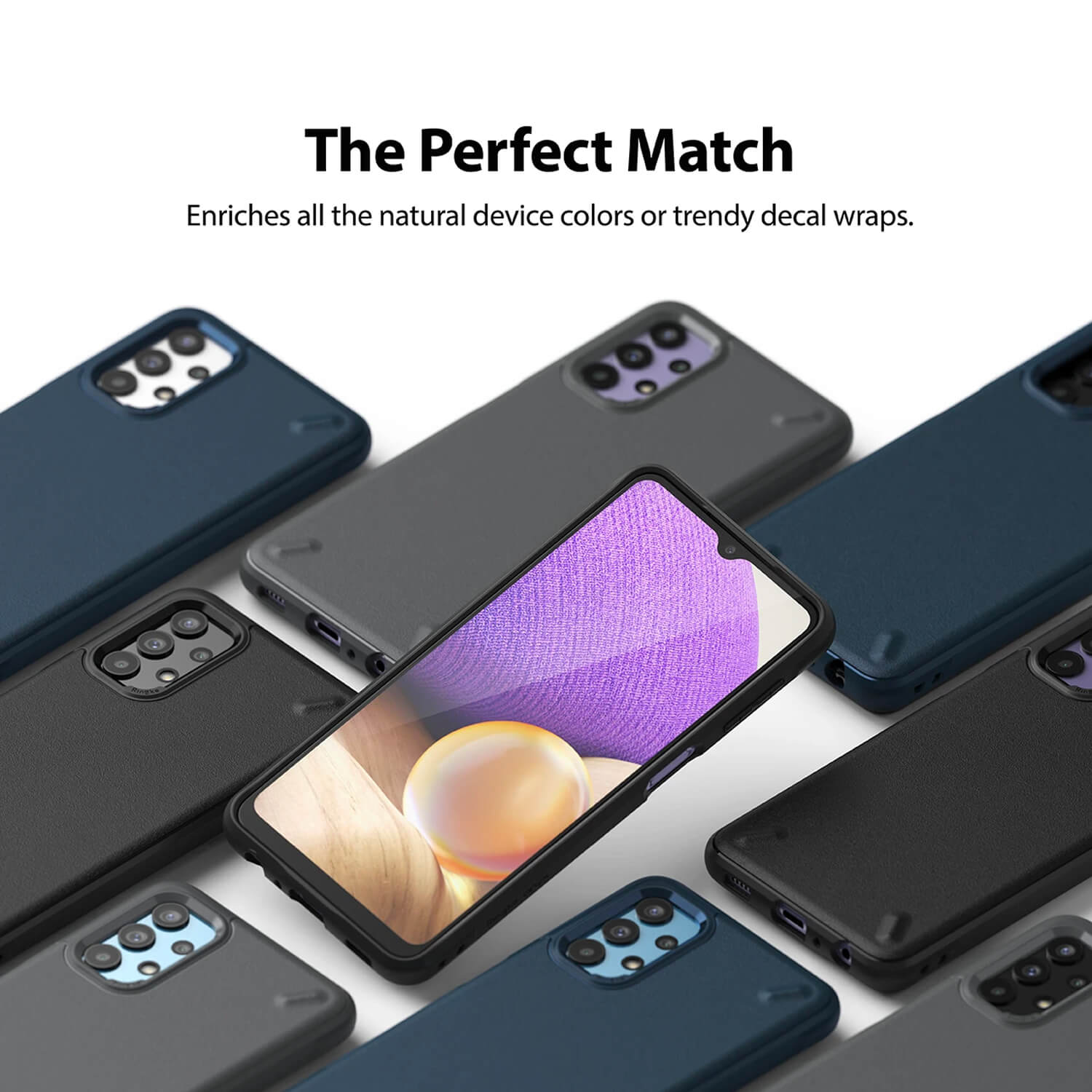 Ringke Samsung Galaxy A32 5G Case Onyx Navy - Image 8