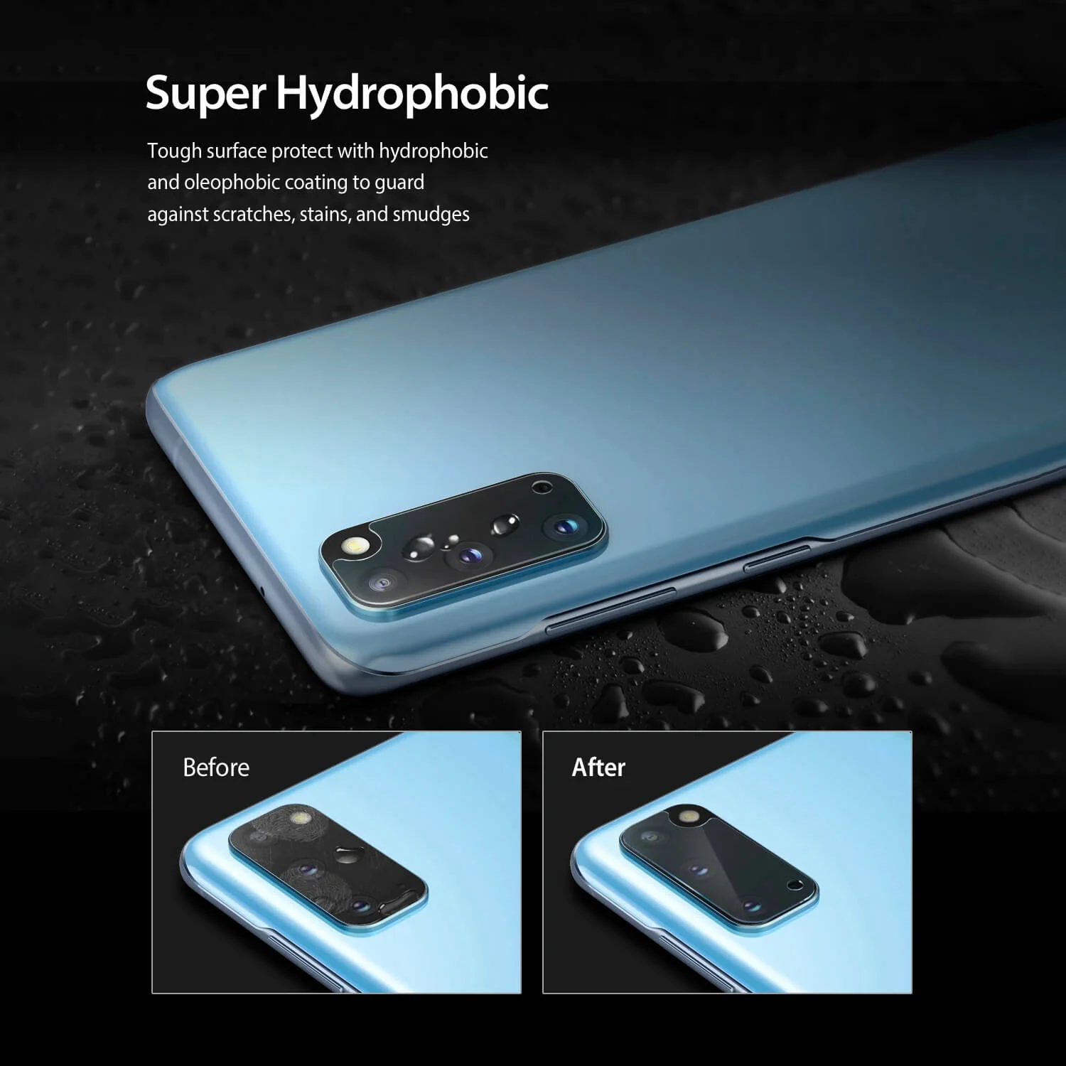 Ringke Samsung Galaxy S20 Camera Protector Invisible Defender Glass - Image 9