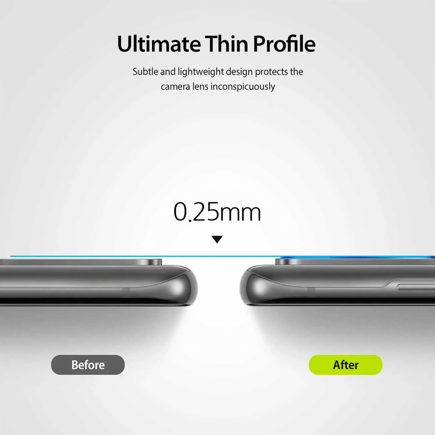 Ringke Samsung Galaxy S20 Plus Camera Protector Invisible Defender Glass - Image 3