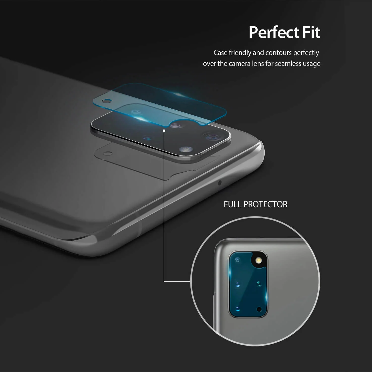Ringke Samsung Galaxy S20 Plus Camera Protector Invisible Defender Glass - Image 8