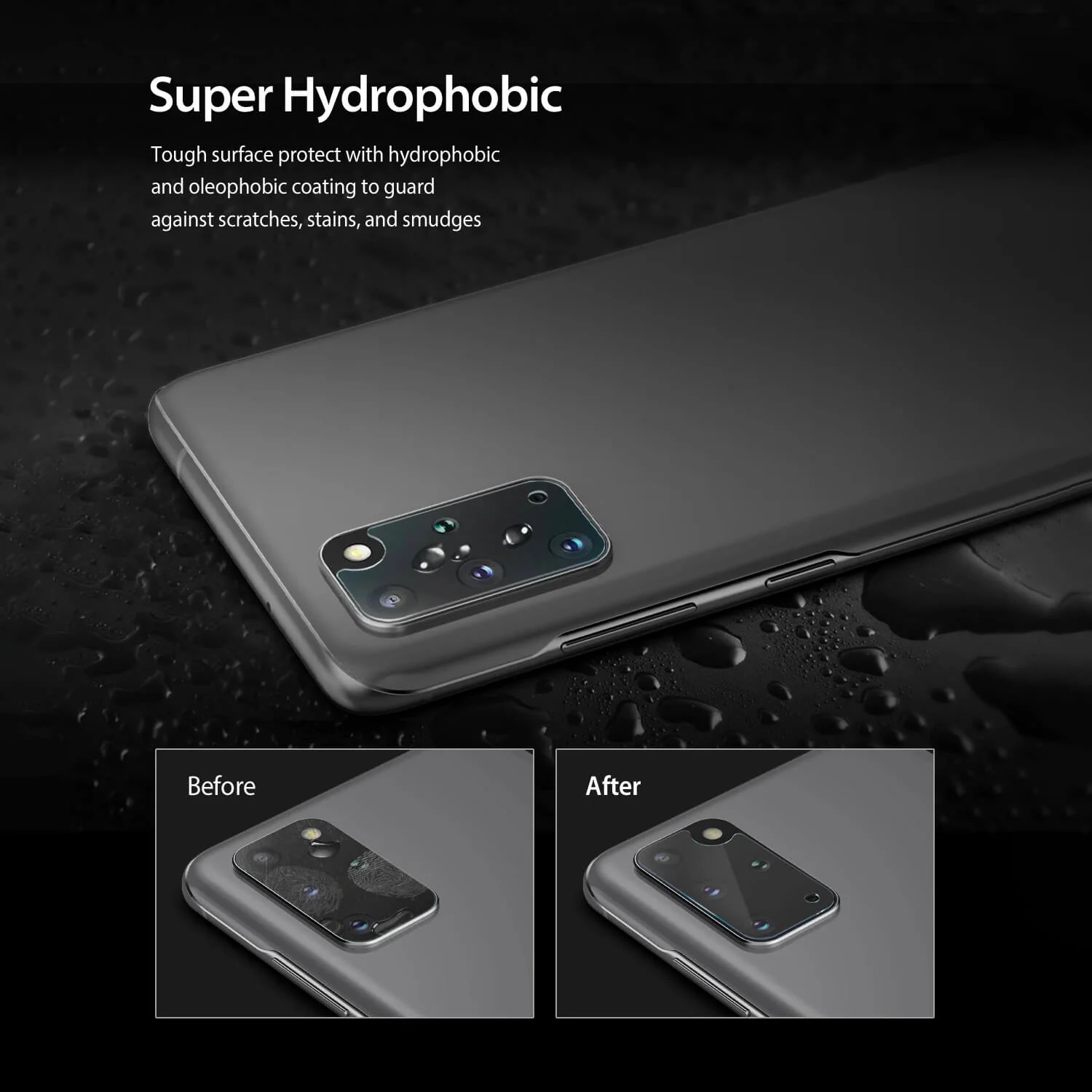 Ringke Samsung Galaxy S20 Plus Camera Protector Invisible Defender Glass - Image 9