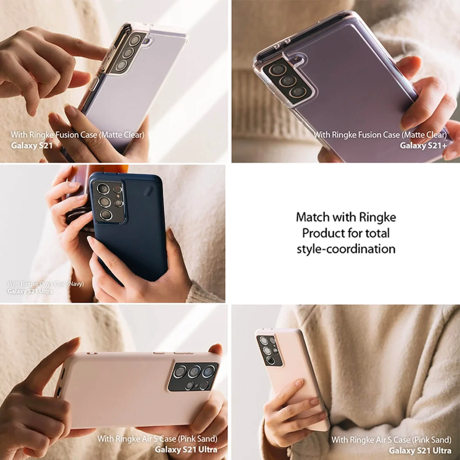 Ringke Samsung Galaxy S21 5G Camera Styling Protector - Image 12