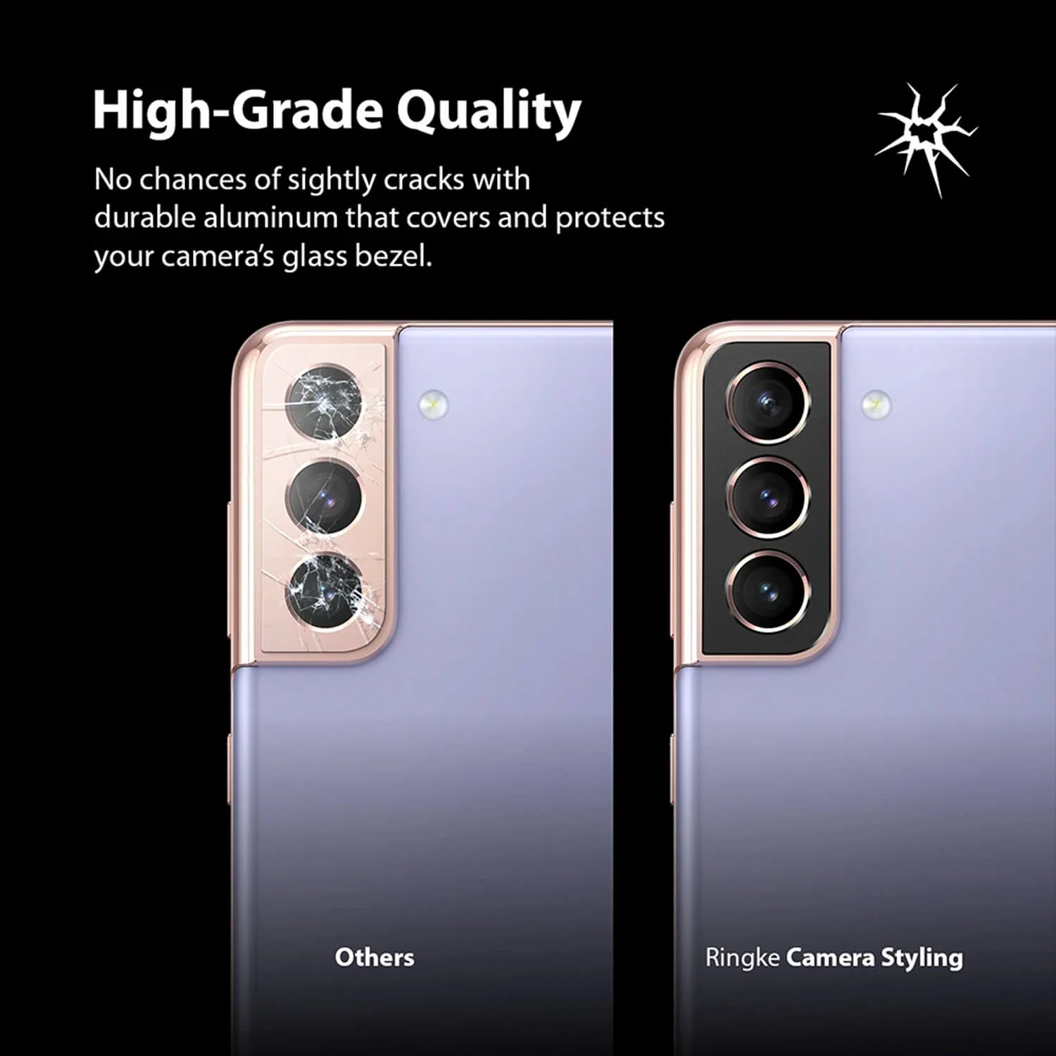 Ringke Samsung Galaxy S21 5G Camera Styling Protector - Image 5