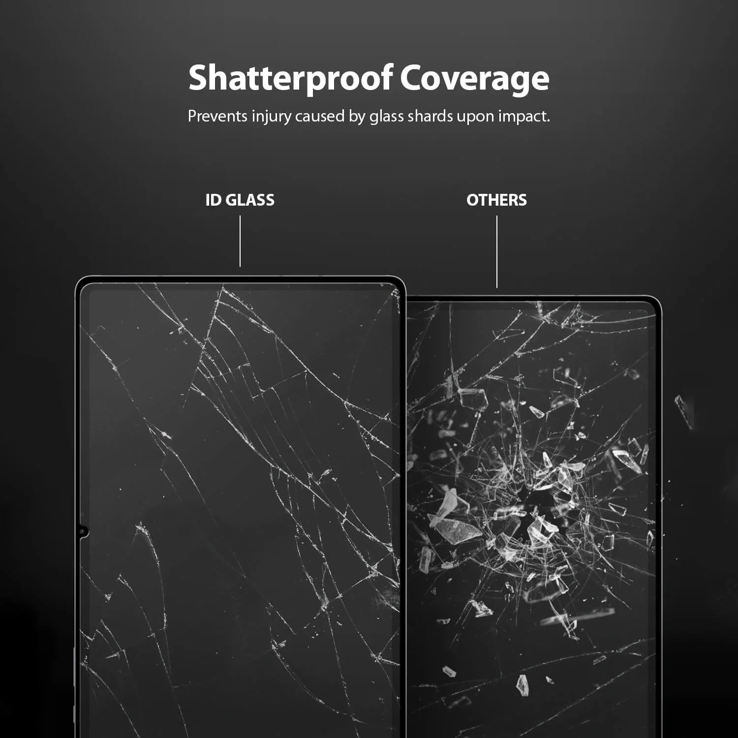 Ringke Samsung Galaxy Tab S8 / S7 Invisible Defender Glass Screen Protector - Image 9