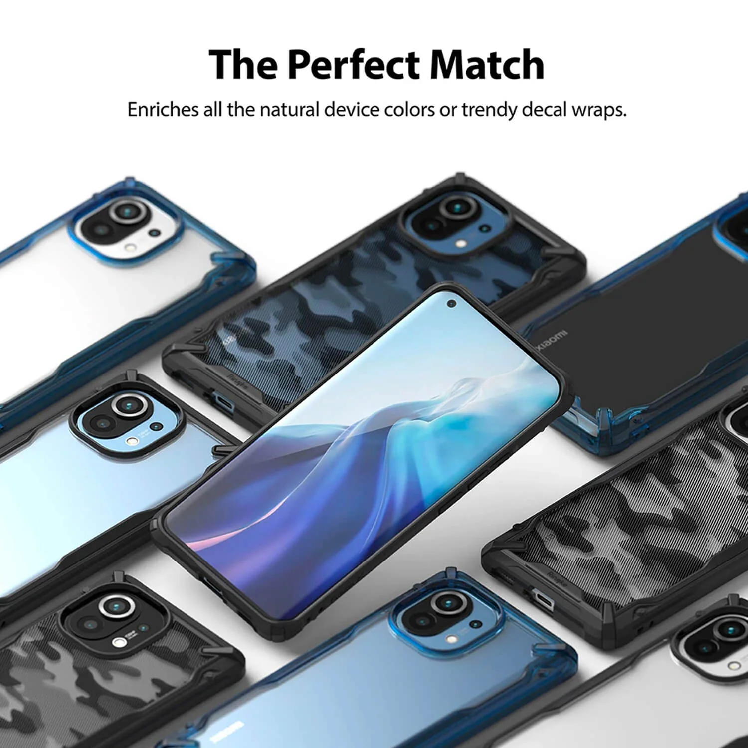 Ringke Xiaomi Mi 11T & 11T Pro Case Fusion X Black - Image 9