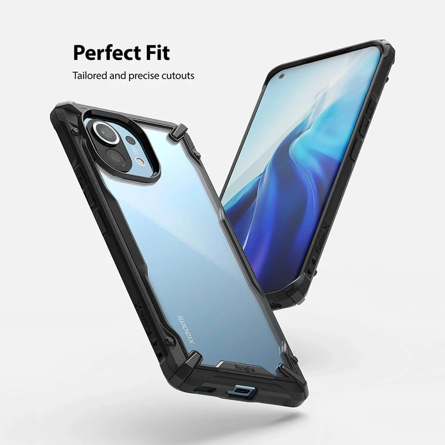 Ringke Xiaomi Mi 11T & 11T Pro Case Fusion X Camo Black - Image 3