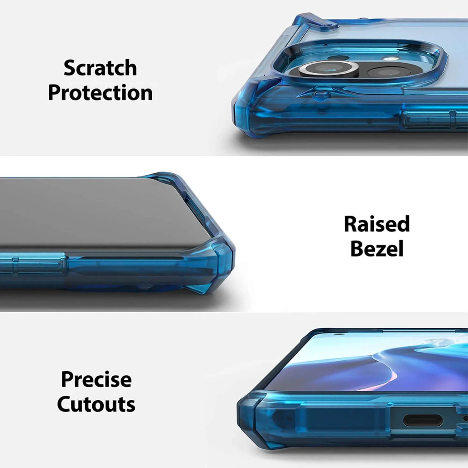 Ringke Xiaomi Mi 11T & 11T Pro Case Fusion X Camo Black - Image 6