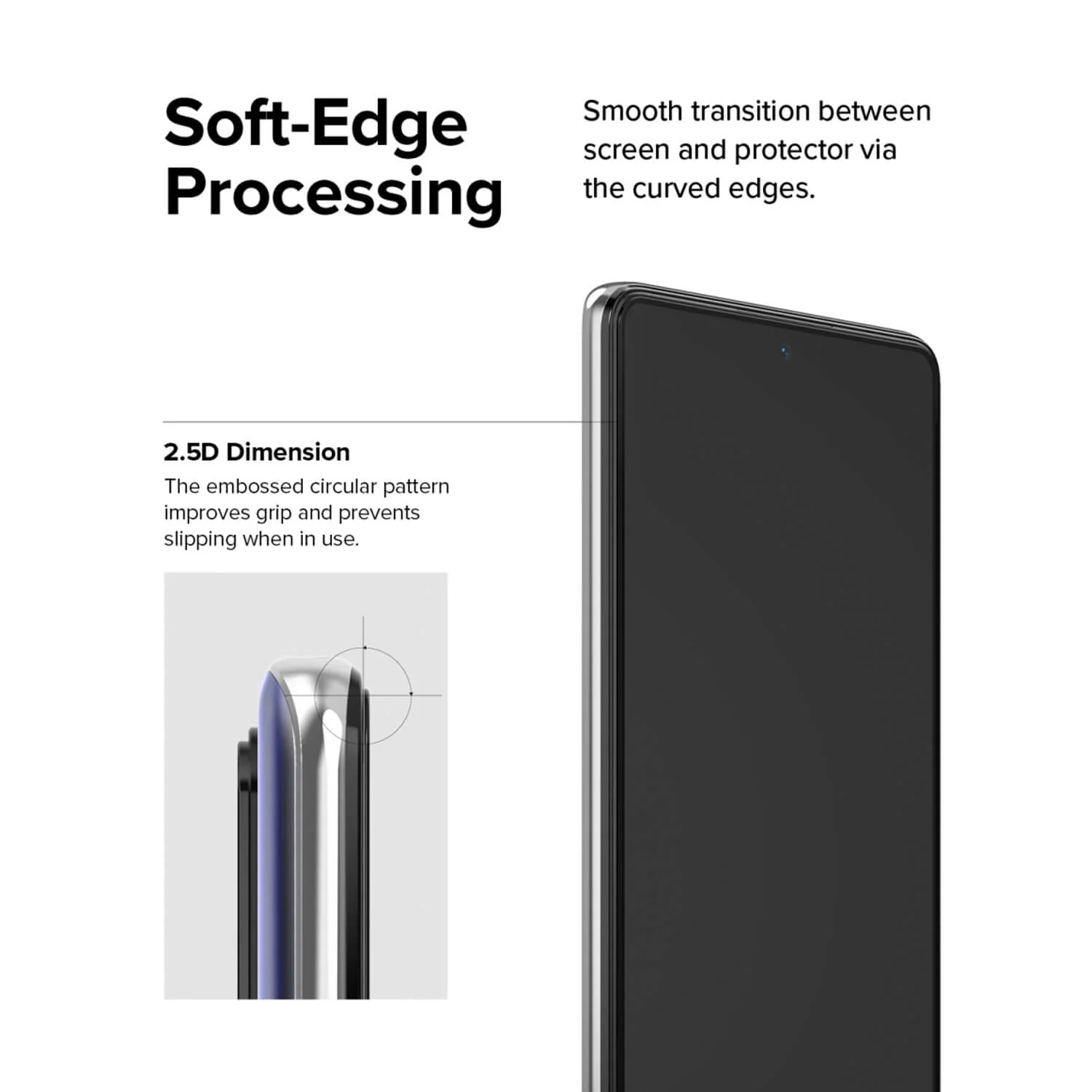 Ringke Xiaomi Mi 11T & 11T Pro Screen Protector Invisible Defender Full Cover Glass - Image 3