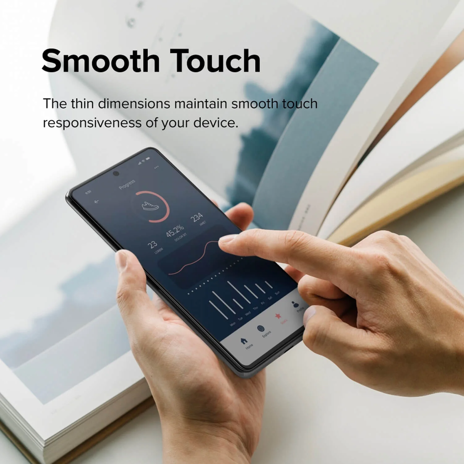 Ringke Xiaomi Mi 11T & 11T Pro Screen Protector Invisible Defender Full Cover Glass - Image 6