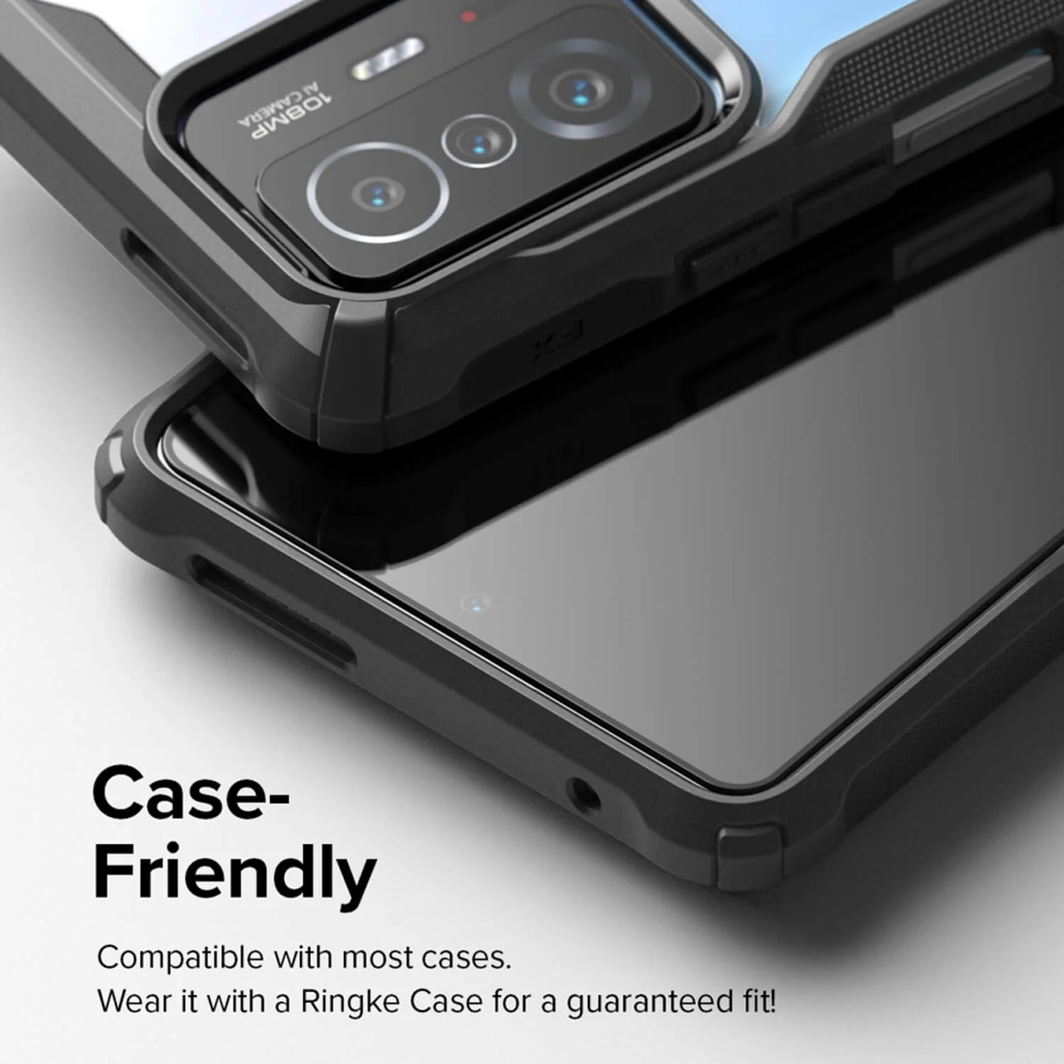 Ringke Xiaomi Mi 11T & 11T Pro Screen Protector Invisible Defender Full Cover Glass - Image 8