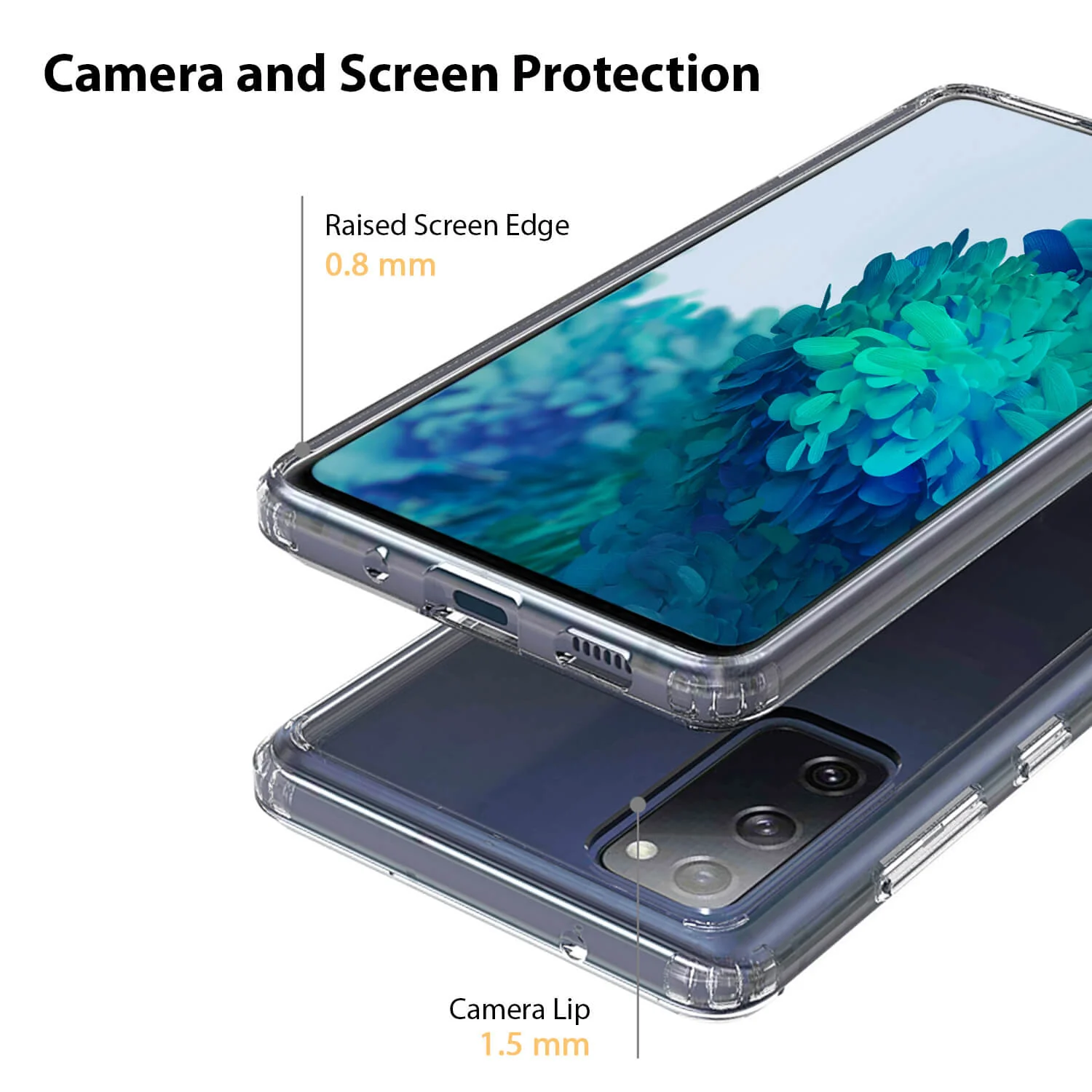 Tough On Samsung Galaxy S20 FE 5G Case Hybrid Clear - Image 7