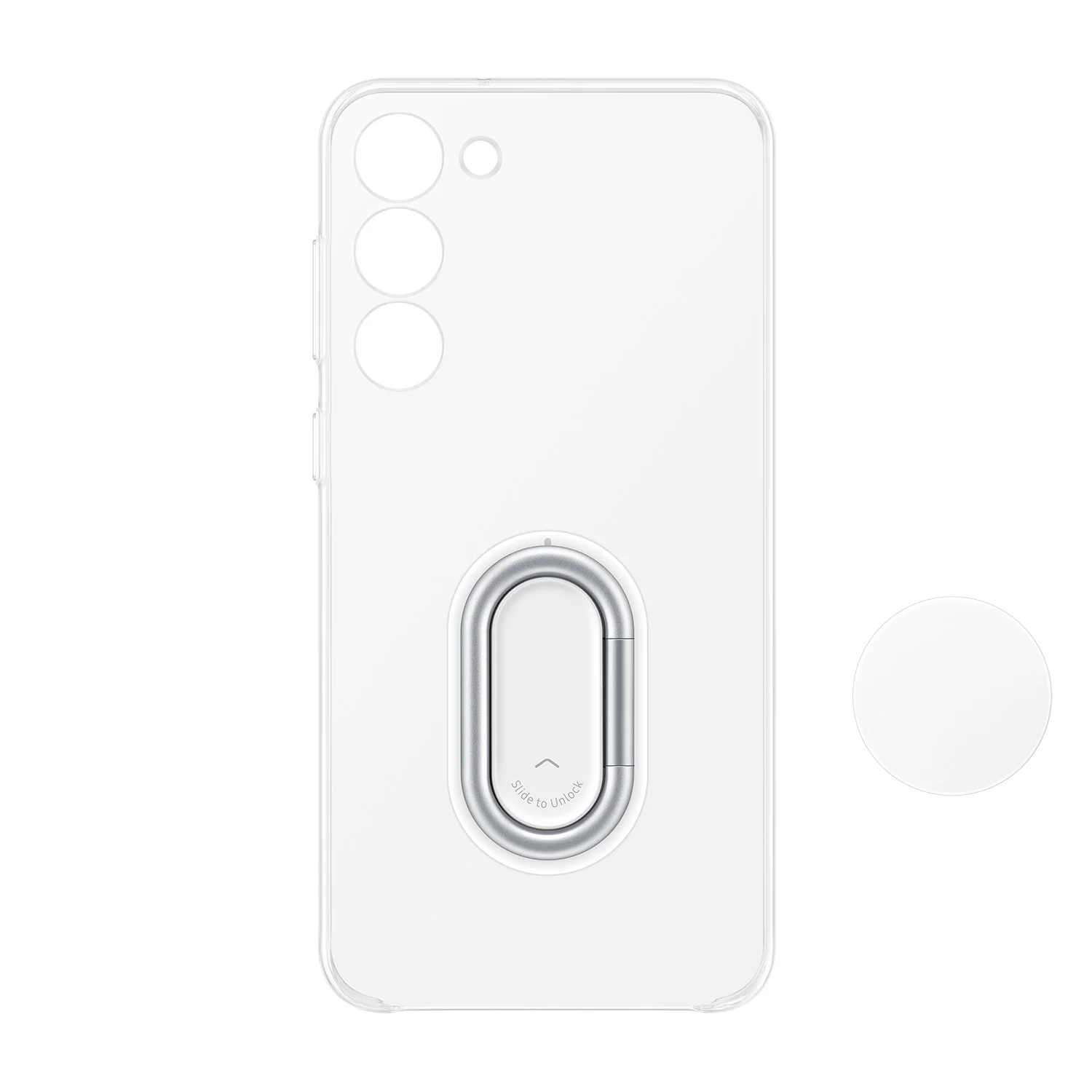 Samsung Galaxy S23 Clear Gadget Cover Transparent - Image 4