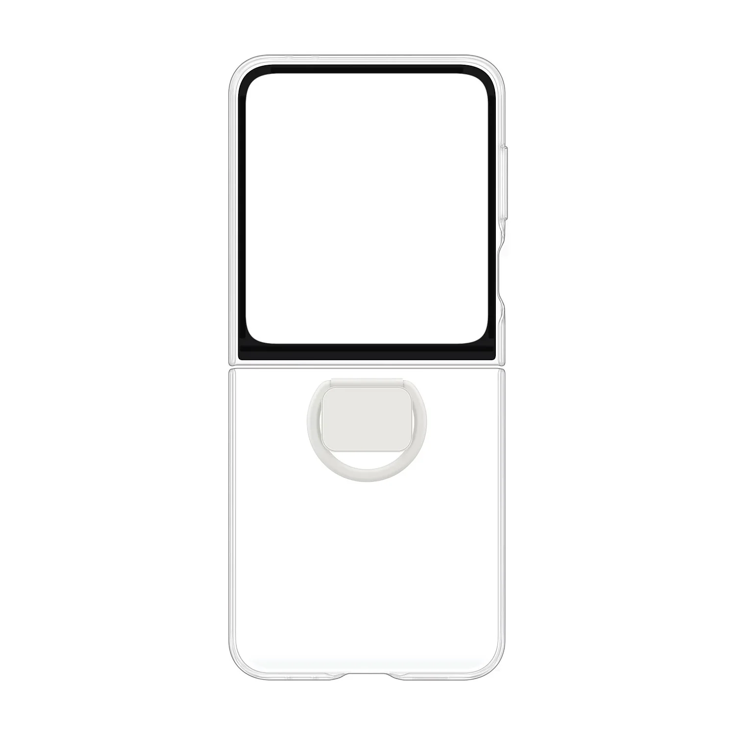 Samsung Galaxy Z Flip6 Clear Case with Ring - Image 6