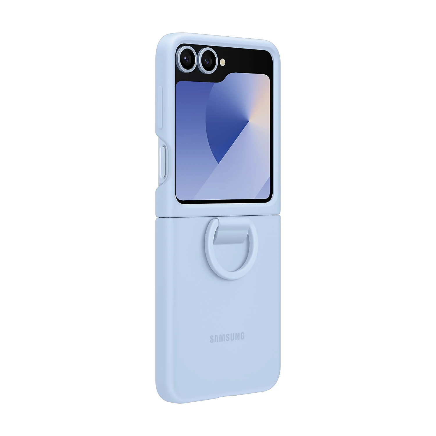 Samsung Galaxy Z Flip6 Silicone Case with Ring